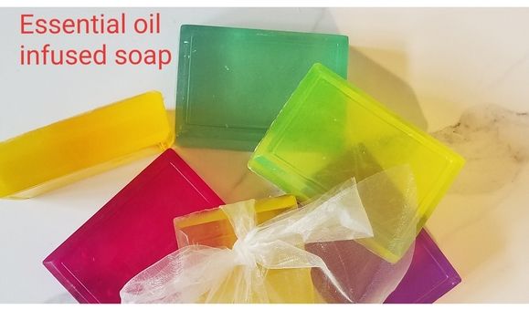 Essential oil infused Aloe Soap  by Holistic Cupboard