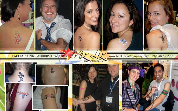 Airbrush Tattoos by Miz Liz Events
