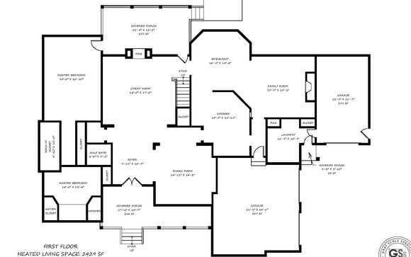 Better Floor Plan by Gray Scale Servies, Inc.