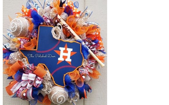 Houston Astros Wreath