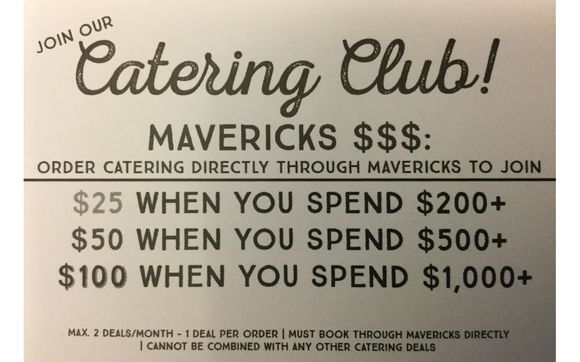 Catering by Mavericks Cantina