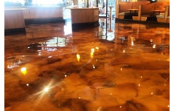 TERRAZZO MARBLE DECORATIVE EPOXY & CONCRETE POLISHING AND RESTORATION INCLUDING ALL NATUAL STONE  by FLORIDA FLOOR FINISHING & POLISHING, LLC.