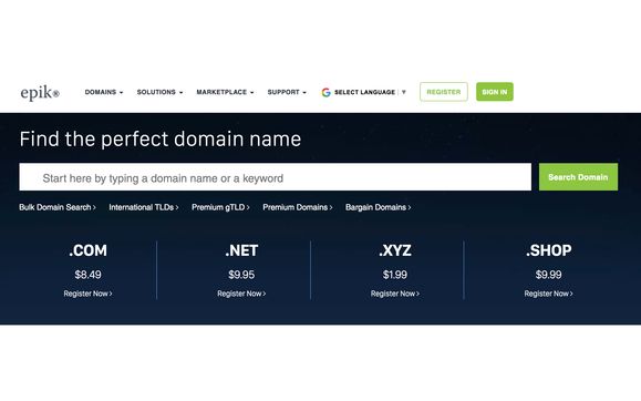 Domain Registrar by Epik.Com
