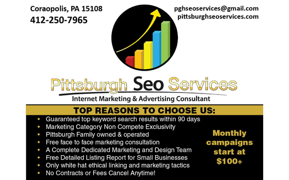 Free Phone or In Person Consultation by Pittsburgh SEO Services