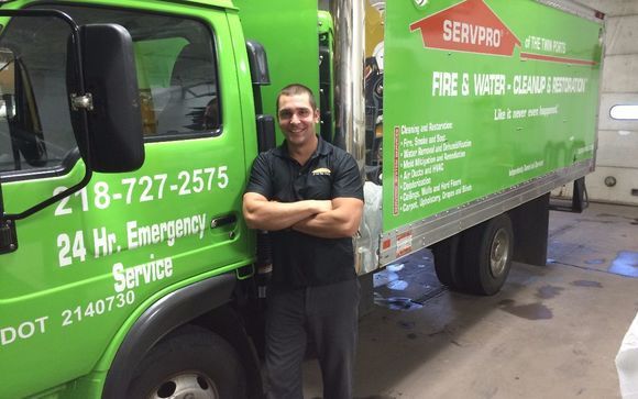 Water Damage Restoration by SERVPRO of the Twin Ports