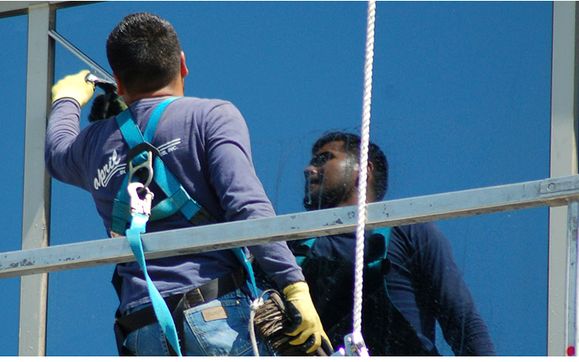 Window Cleaning by April Building Services, Inc.