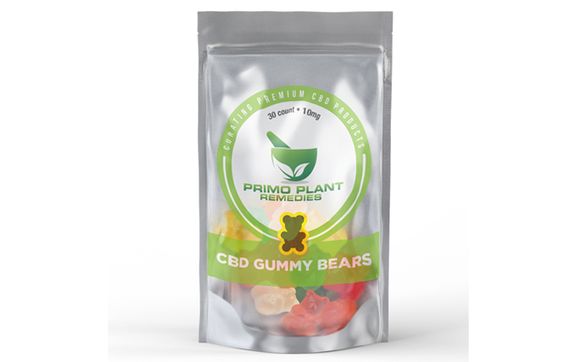 CBD Hemp Gummy Bears by Primo Plant Remedies