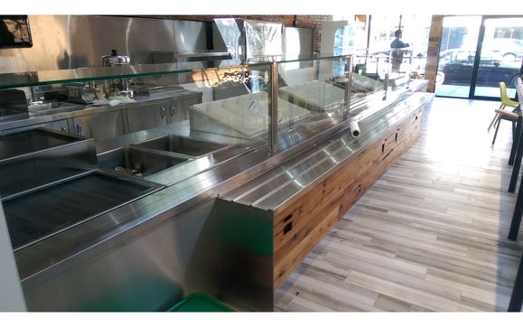 Custom Salad Units by Seidman Bros