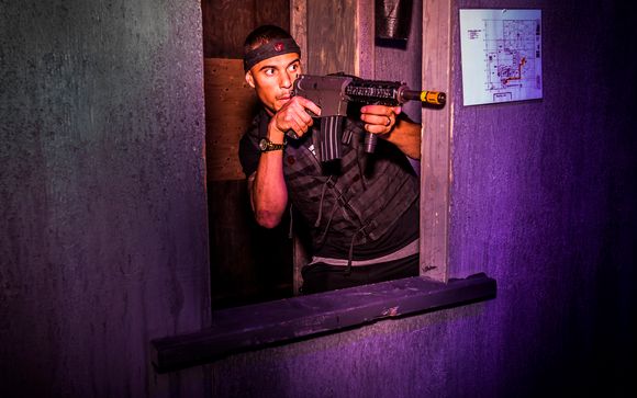 Virtual sales laser tag