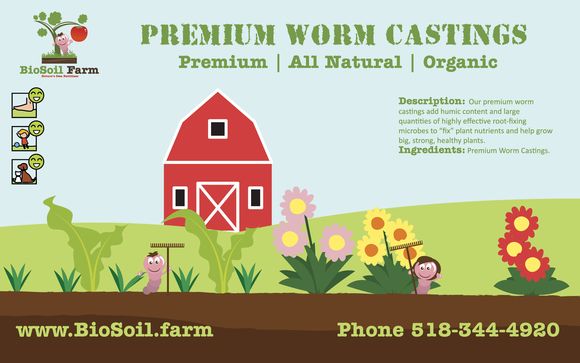  Premium Worm Castings by Ground Up Apothecary 