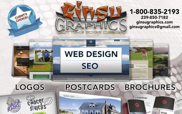 Website Design by Ginsu Graphics