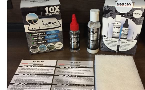 Supra Clear Armor, protective glass coating by Supra Canada
