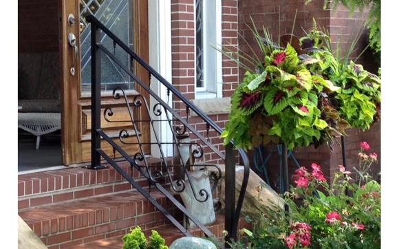 We also do custom railing fencing and drive way gste of all sizes amd stiles.  by BK Fabrication Inc.