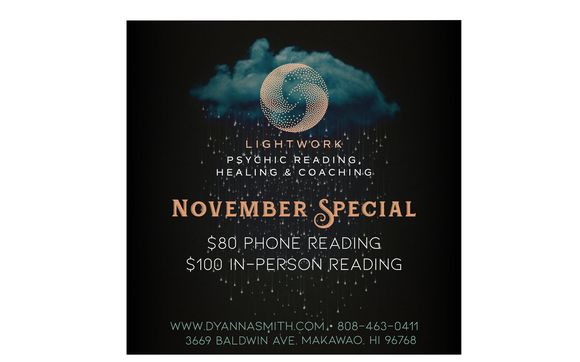 November Special! by Lightwork Psychic Consulting
