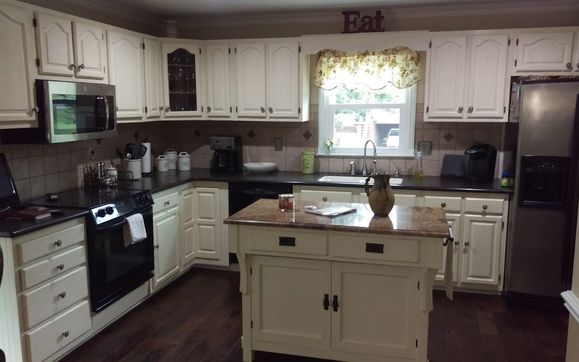 Kitchen Cabinet Refinishing By Miles Custom Painting Plus Llc In