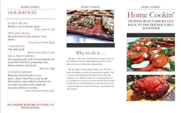 Home Cooked Meals, Casseroles & Freezer Meals by Tastefully Done Catering
