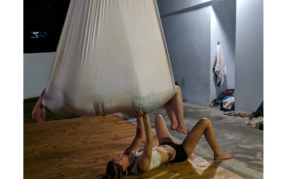 Aerial Yoga and Aerial Thai massage by Rebecca Rome