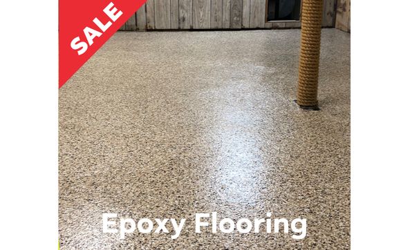 Epoxy Flooring - Decorative and Durable!  by Titan Floor Surface Tecnologies