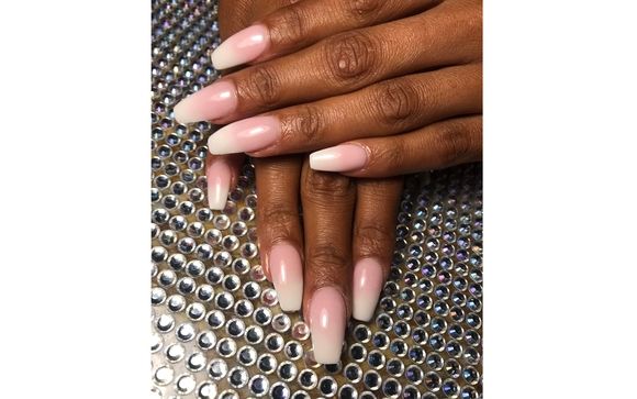 Ombre Acrylic Full Set By Brown Sugar Nail Spa In Philadelphia Pa Alignable