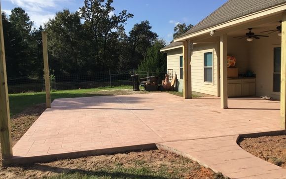 Concrete work by Montgomery County Home and Commercial services