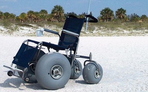 Manual Beach Wheelchairs by MOBILITY ON WHEELS LLC