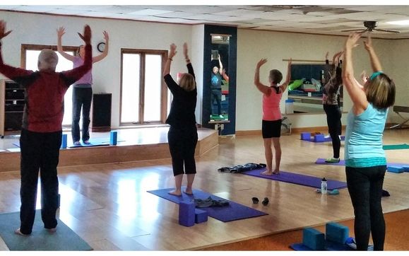 Group exercise classes by Rock Lake Activity Center