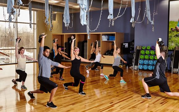 Introducing Halo®Fit at Club Greenwood! This dynamic 60-minute  complimentary group fitness class is the ultimate core integrated streng
