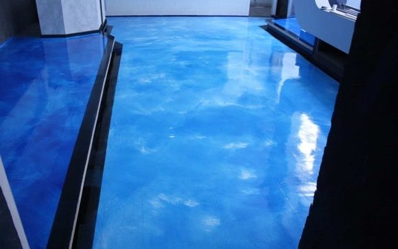 Metallic Epoxy Floor. by Titan Floor Surface Tecnologies