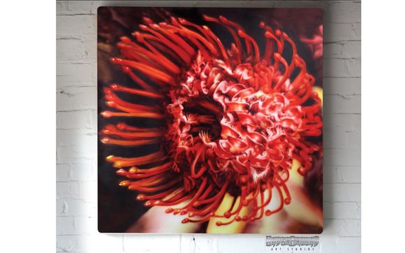 Custom Paint on Metal, aluminum, canvas. 319-362-1254 by Underground Art Studios