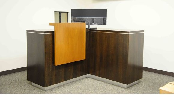 Officers work station for the Air base  by Logan Street Fine Wood Products
