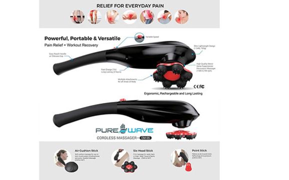 Cordless PureWave Massager