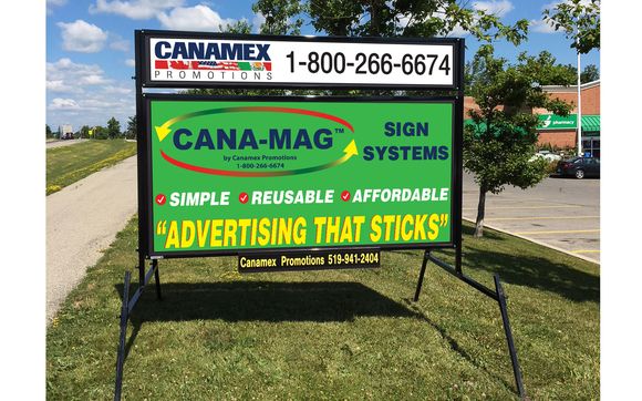 Cana-Mag Mobile Sign by Canamex Promotions