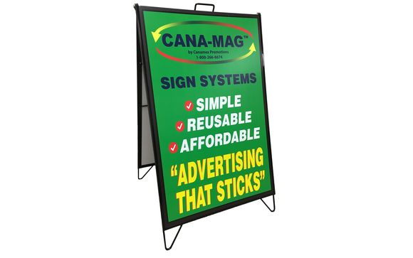 Cana-Mag A-Frame Signs by Canamex Promotions