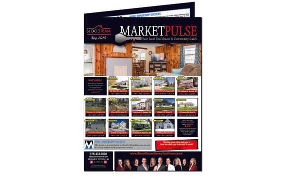MarketPulse Newsletter Advertisement by Blood Team Realty Group