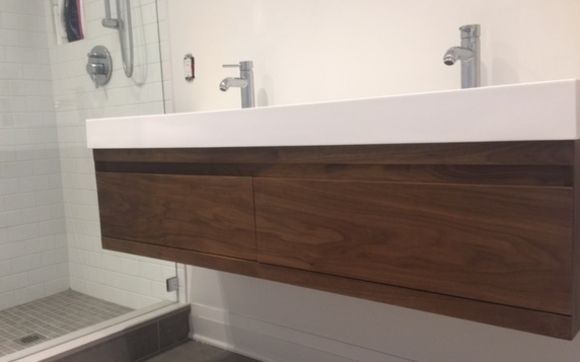 Custom Cabinet Design & Build by Cliffside Studio (formerly Beaches BathCity)