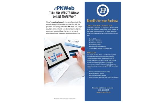 EPNWeb Provided By Tinadre Merchant Services By Tinadre Merchant 