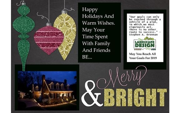 Happy Holidays by The landscape Design Guy LLC