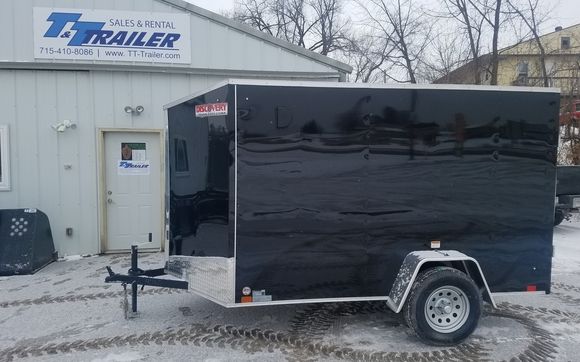 2019 Discovery Rover Et 6 X 10 V Nose Enclosed Trailer