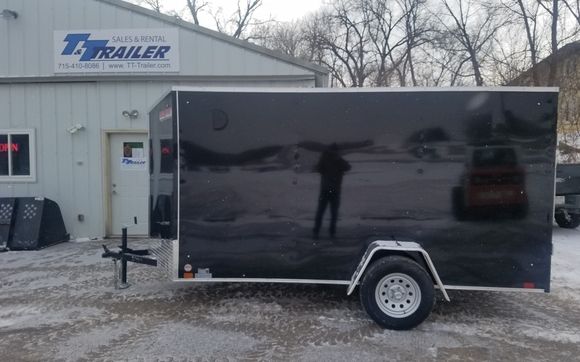 2019 Discovery Rover Et 6 X 12 V Nose Enclosed Trailer