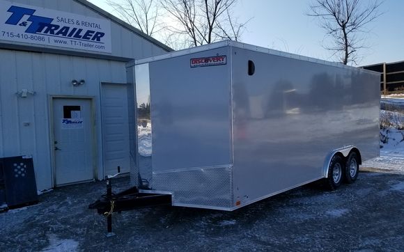 2019 Discovery Challenger Se 8 5 X 20 V Nose Enclosed Trailer