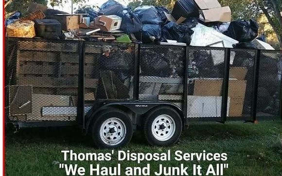 Junk removal by THOMAS Disposal Services