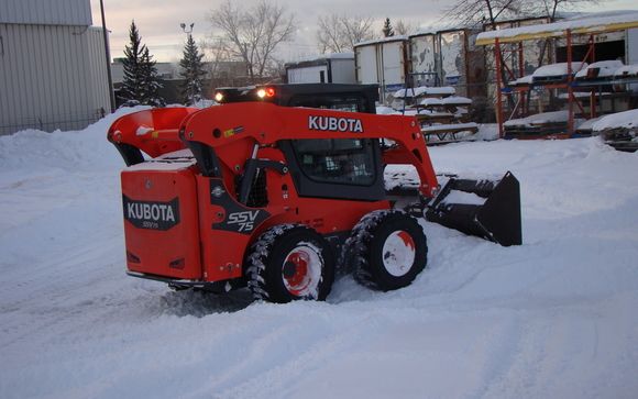 Snow Removal - Commercial  by DH Contracting and Excavation Services 