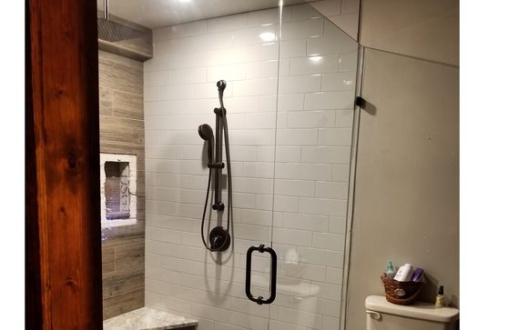 Shower Door Installation By K N A Glazing Llc In Orlando Fl