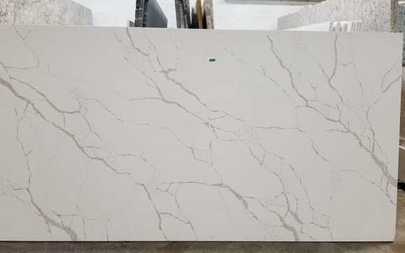 Calacatta Laza Quartz Slab by Discover Granite & Marble in Manassas, VA ...