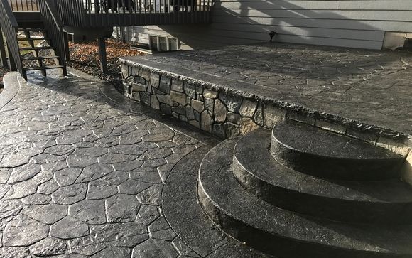 Decorative Concrete Flatwork By Castles Curbing In Bismarck Nd Alignable