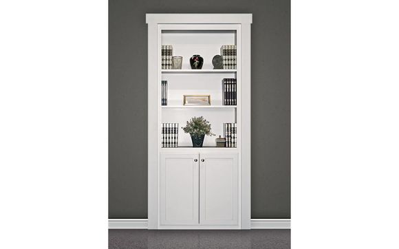 Flush Mount Bookcase Door By Murphy Door Inc In Ogden Ut