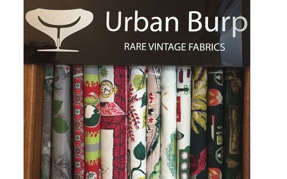 Urban Burp Is A Vintage Fabric Store Who Offers Drapery Soft