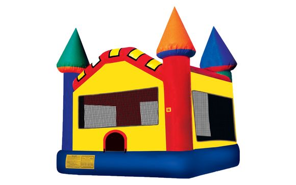 Minecraft Inflatable jump house combo 7in1 rental New Orleans
