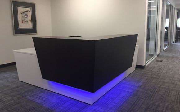 Reception Station by CGL Interiors