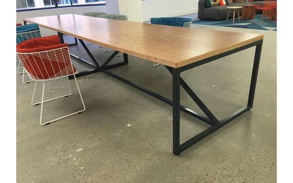 Parson table by CGL Interiors